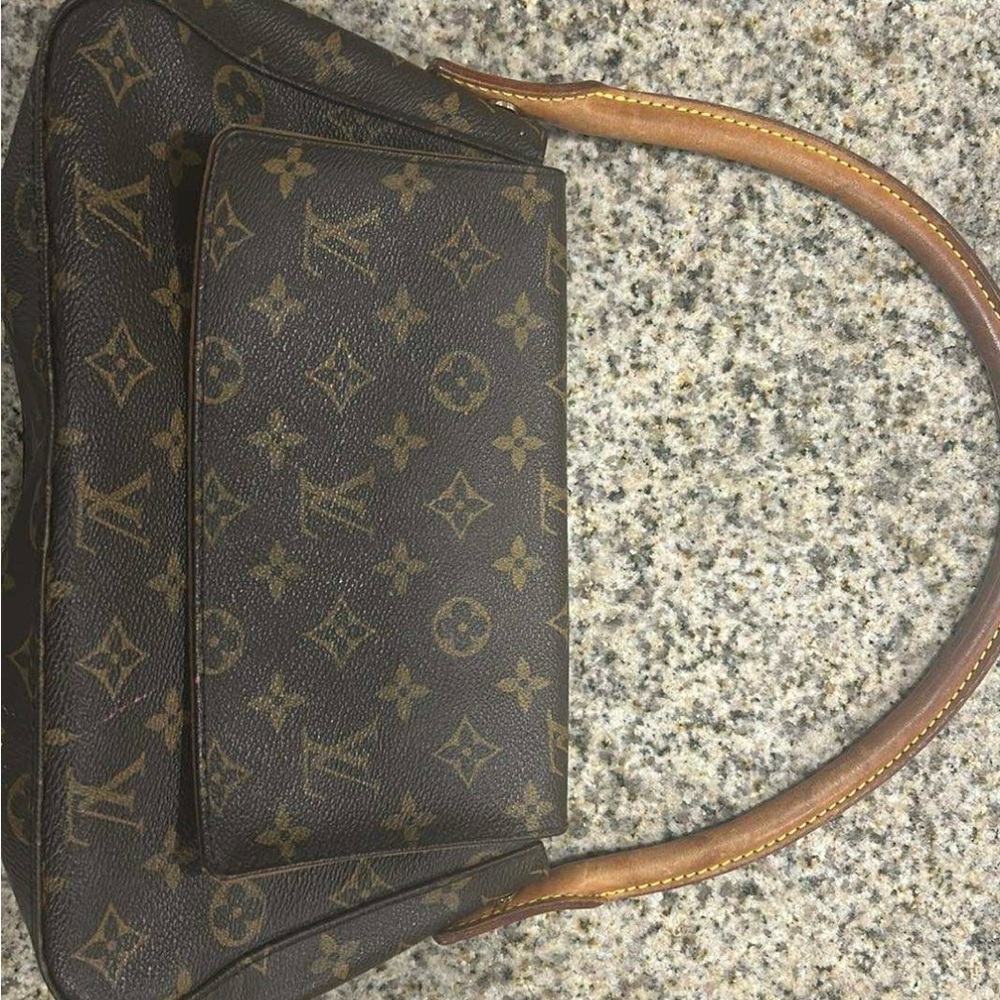 Louis Vuitton Brown Monogram Shoulder Bag